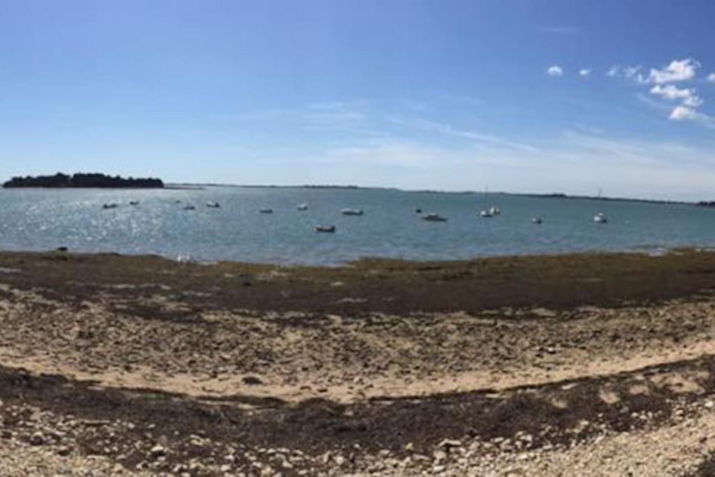 Meuble Sur L'Ile De Tascon A 300 M De La Plage Saint-Armel Luaran gambar