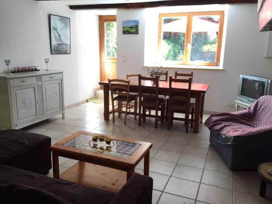 Meuble Sur L'Ile De Tascon A 300 M De La Plage Saint-Armel Luaran gambar