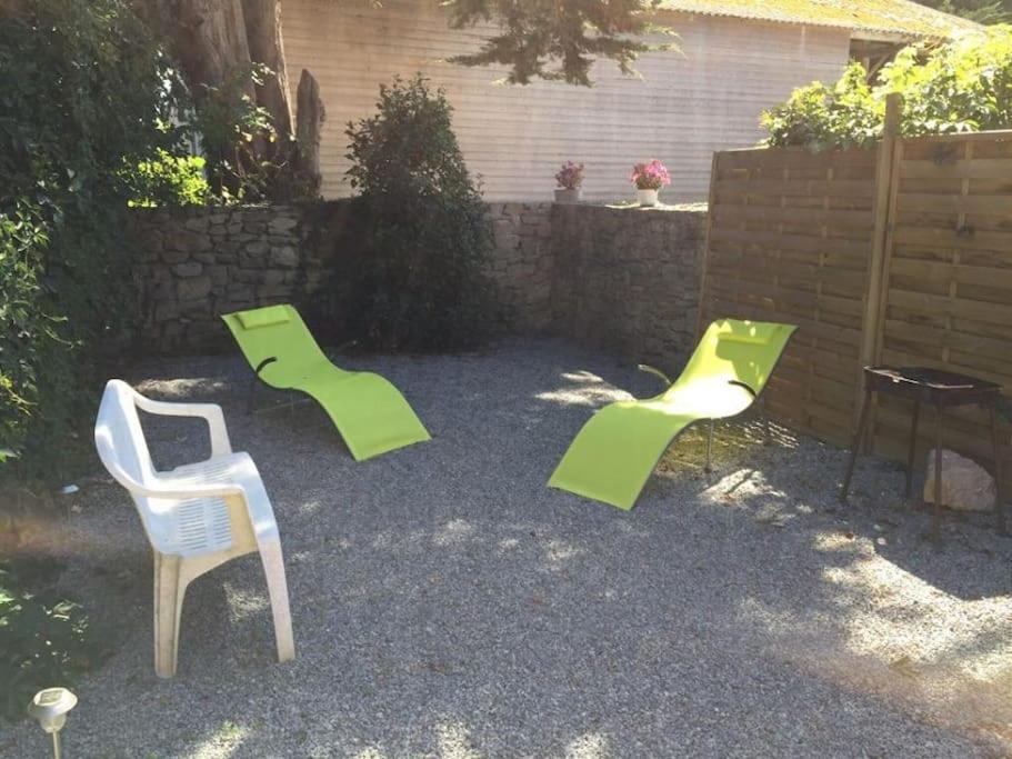 Meuble Sur L'Ile De Tascon A 300 M De La Plage Saint-Armel Luaran gambar